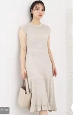 index　インデックス　サマーニット　ワンピース　Mサイズ