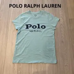 POLO RALPH LAUREN コットン 刺繍ロゴTシャツ ミントグリーンのサムネイル