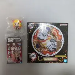 一番くじ 鬼滅の刃 C賞 デザインプレート 煉獄杏寿郎 ちょこのっこフィギュア