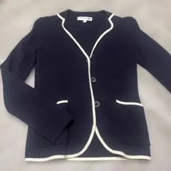 INES DE LA FRESSANGE ユニクロ ニットジャケット ネイビーS