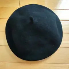黒いウールベレー帽【今年の初売で購入しました⠀】