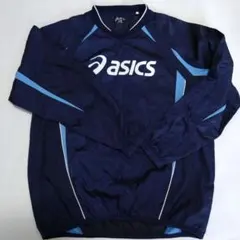 asics 長袖ピステ ネイビー 150cm