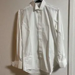 タキシードシャツ M 86 蝶ネクタイ　サスペンダーセット3点セット