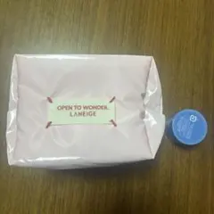 LANEIGE ポーチ　ピンク ラネージュウォータースリーピングマスク 10ml