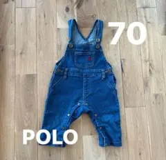 POLO Baby デニムオーバーオール 70サイズ