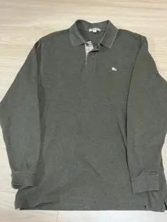 Burberry メンズ　ポロシャツ（長袖）　Mサイズ