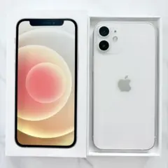 【極美品】iPhone 12mini 64GB ホワイト