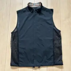 【新品！】BURBERRY GOLF ゴルフ ベストジップアップ ロゴプレート vectorpremium_213-902512230002