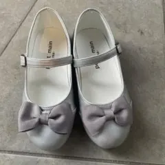 petit main シルバー フォーマルシューズ 19cm B