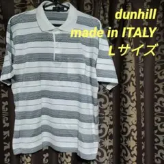 80s dunhill ダンヒル vintage shirt ポロシャツ L