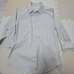 UNIQLO ストライプ長袖シャツ Mサイズ