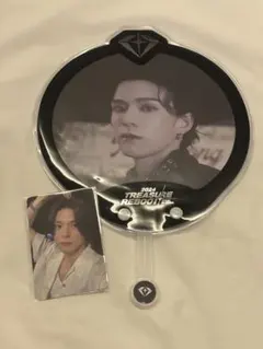 TREASURE アサヒ　REBOOT ソウルコン mini うちわ