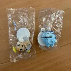 たまごっちドットフィギュアチャーム　くりてん　ぎんじろっちセット
