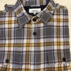 UNITED キルト　チェック　中わた L L