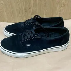 【希少・美品】vans authentic 28.5 ブラック オールスエード