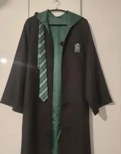スリザリン フード付きローブ　マフラー付き