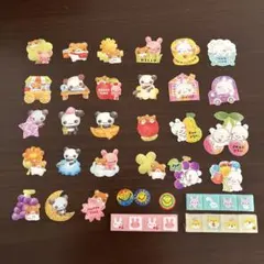 平成レトロ　フレークシール　タイルシール　まとめ売り