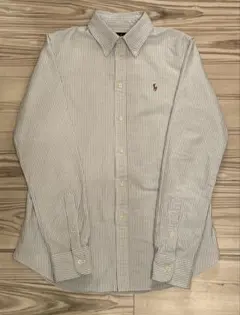 【Ralph Lauren】custom fit ボタンシャツ ポニー刺繍