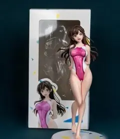 【新品】彼女、お借りします 水原千鶴 競泳水着 フィギュア 約26ｃｍ