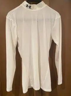 アンダーアーマー ヒートギアアーマー ロングスリーブシャツ 白 LG