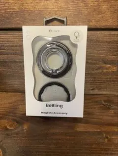 新品【iface BeBling1】バンカーリング ブラック