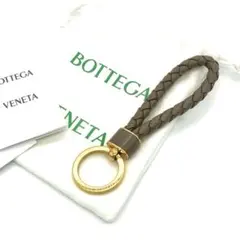 未使用✨ボッテガヴェネタ レザー キーホルダー キーリング イントレチャート