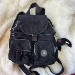 Kipling キプリング リュック 黒 ブラック