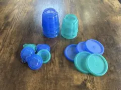 Tupperware ジェリージェルリング型 6カップ 水色 Tupperware ジェリージェルリング型 6カップ 水色 - メルカリ