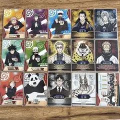 呪術廻戦 吉野家 コラボカード 全15種 コンプリートセット
