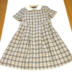 希少✨バーバリーブルーレーベル ワンピース ノバチェック ホースロゴ