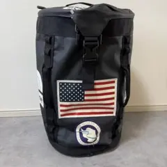 The North Face × Supreme ブラックダッフルバッグ
