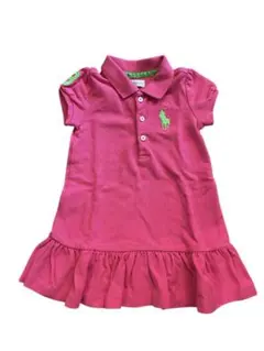 ポロラルフローレン ピンクワンピース