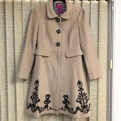 DOLLY GIRL BY ANNASUI ベージュウールコート Aライン