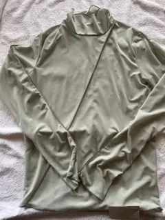 シアー　ハイネックTシャツ　ライトグレー　アントマリーズ新品【匿名配送】