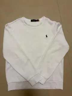 ポロ・ラルフ・ローレン ホワイトスウェット