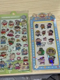 しんちゃん 水シール アクリルシール