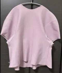 【美品】Arpegestory薄紫 袖コンシャスニットのサムネイル
