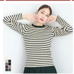 新品未使用タグ付き　極上ニットクルーネック ウォッシャブル coca コカ