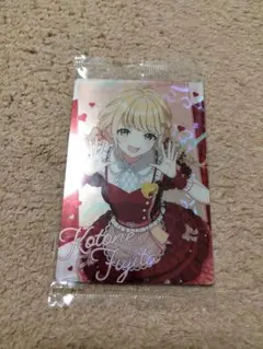 学園アイドルマスター　ウエハース　藤田ことね SR おまけあり