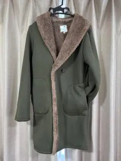 earth music&ecology コート Sサイズ カーキ 裏ボア