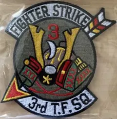 FIGHTER STRIKE 3rd N.F.F. SQ. パッチ 航空自衛隊 三沢基地 Fighter Strike 3rd T.F.SQ パッチ - メルカリ