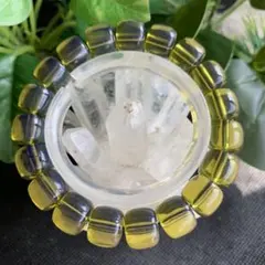 バルト海沿岸メキシコ産ブルーアンバーブレスレット約10mm 琥珀