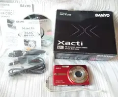 動作確認済・フルセット】SANYO DSC-X1250 デジカメ SDカード付 - メルカリ