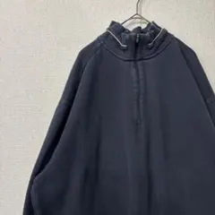 ナイキ　スウェット　ハーフジップ　ゴルフ　アメリカ古着　 L 3946