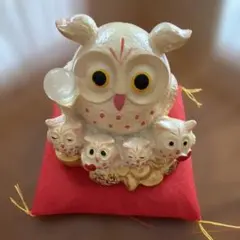 フクロウ置物