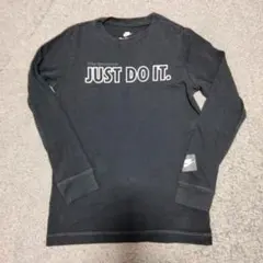 Nike JUST DO IT. ブラック長袖カットソー S/CH