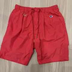 Champion ショートパンツ レッド Dカン付き 水陸両用のサムネイル