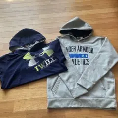 UNDER ARMOUR キッズ パーカー ✖️2