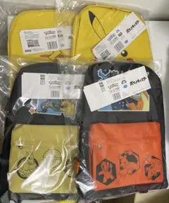 ポケットモンスター　リュック　ピカチュウ　リザードン　ルカリオ