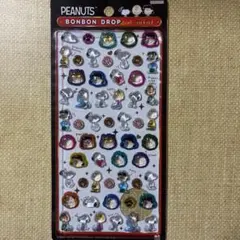 【正規品】ボンボンドロップシール　ミニ　PEANUTS スヌーピー＆フレンズ